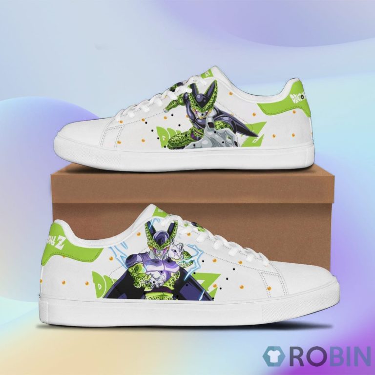 Dragon Ball Cell Stan Smith Shoes Custom Anime Casual Sneakers