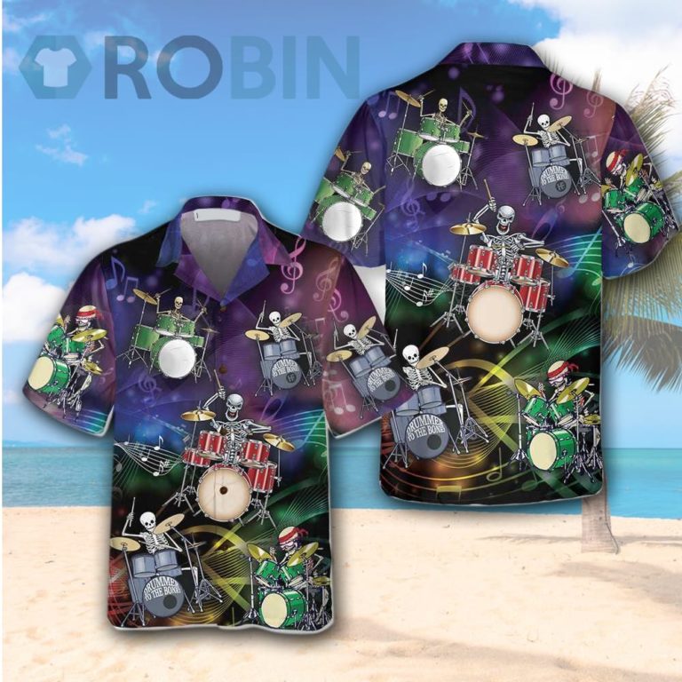 Drummer To The Bone Hawaiian Shirt