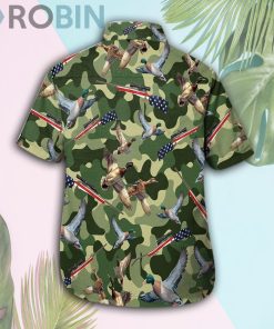 Duck Hunting Camo Hawaii Shirt & Shorts