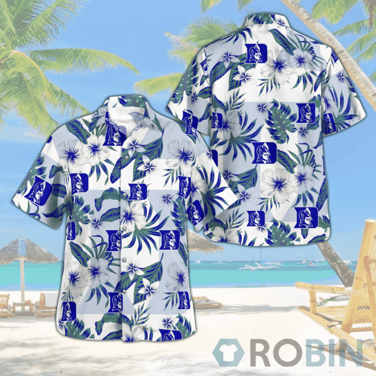 Duke Blue Devils Hawaiian Shirts Beach Short