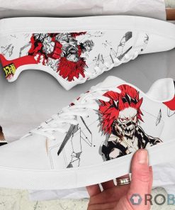 Eijiro Kirishima Skate Casual Sneakers Custom MHA Anime Shoes