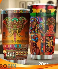 Elephant Native African Bandala Tumbler
