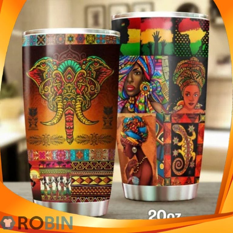 Elephant Native African Bandala Tumbler