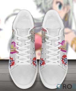 Elizabeth Liones Skate Casual Sneakers Seven Deadly Sins Custom Anime Shoes
