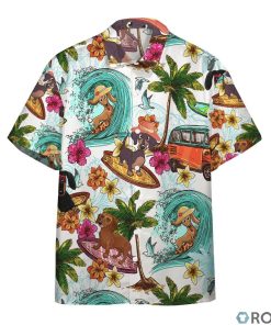 Enjoy Surfing With Dachshund Dog Hawaiian Shirt