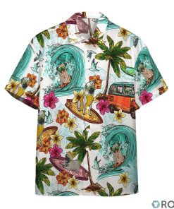 Enjoy Surfing With Pug Dog Hawaiian Shirt