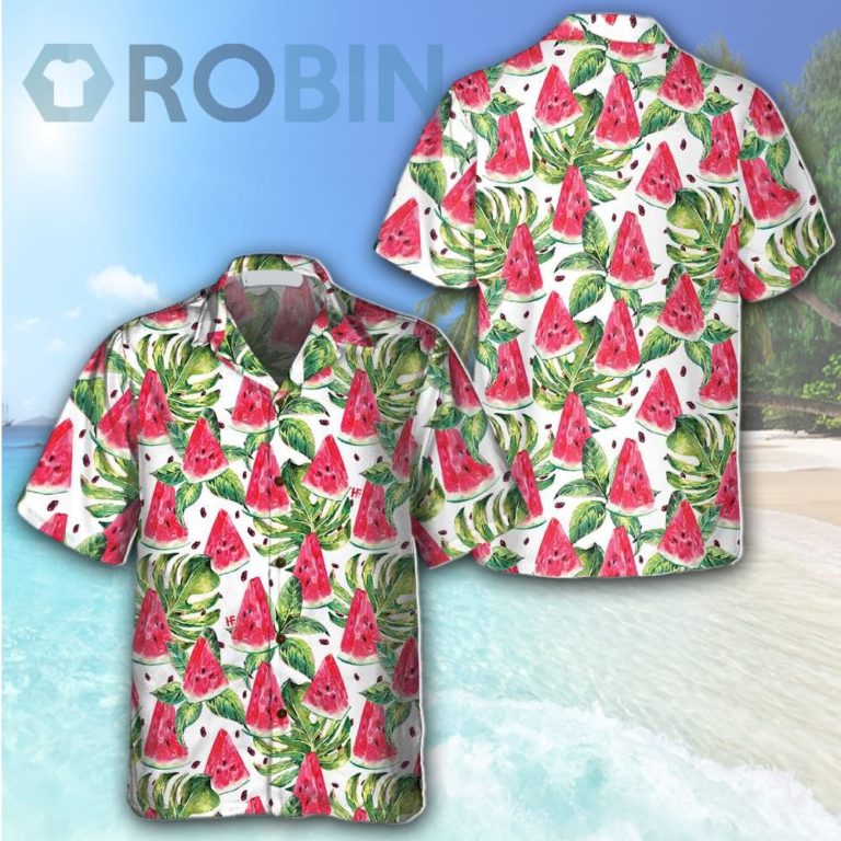 Exotic Summer Watermelon Hawaiian Shirt