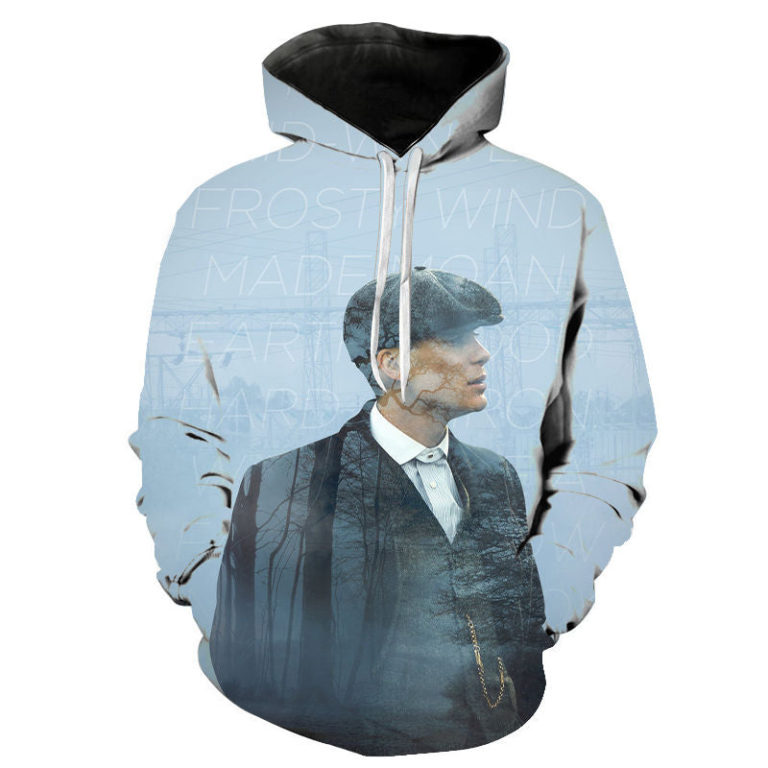 Fashion 3D Printed Hoodie Shirt – Peaky Blinder Hooded