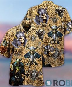 Fight Like A Viking Hawaiian Shirt