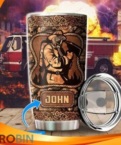 Fire Fighter Stainless Steel Tumbler