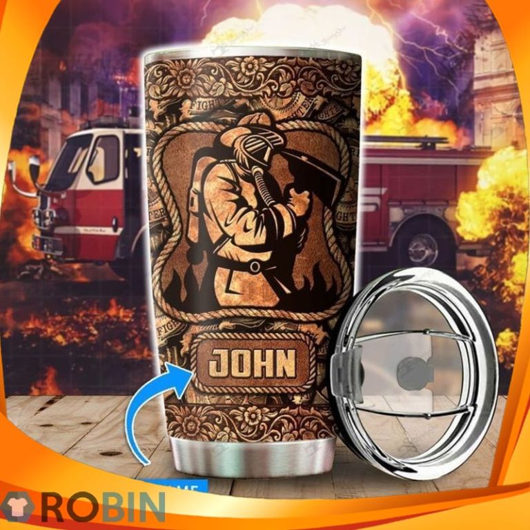 Fire Fighter Stainless Steel Tumbler