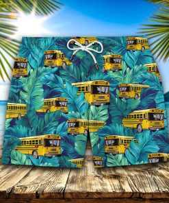 Flat Nose School Bus Hawaiian Short Flat Nose School Bus Hawaiian Short