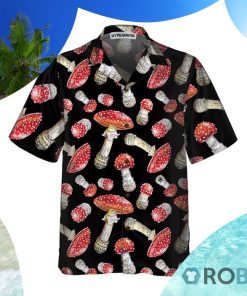 Fly Agaric Mushroom Hawaiian Shirt