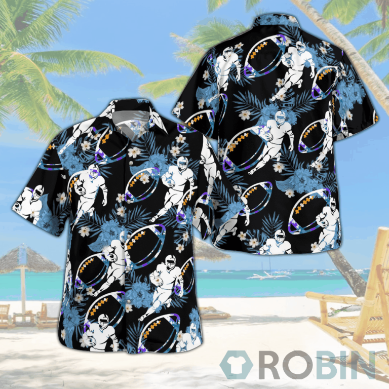 Football Hawaiian Shirts Beach Short