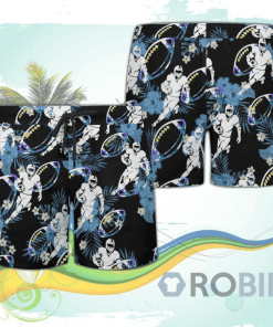 Football Hawaiian Shirts Beach Short