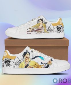 Fullmetal Alchemist Ling Yao Skateboard Shoes Custom Casual Footwear