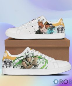 Fullmetal Alchemist Scar Skateboard Shoes Custom Casual Footwear