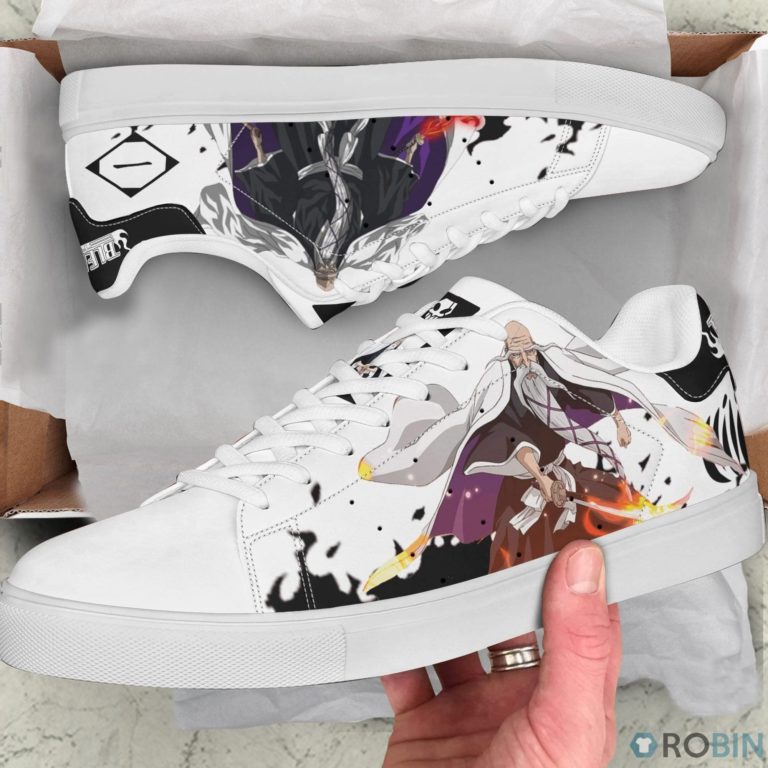 Genryusai Yamamoto Sneakers Custom Bleach Anime Shoes