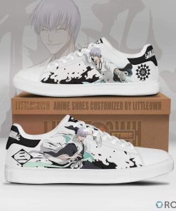 Gin Ichimaru Sneakers Custom Bleach Anime Shoes