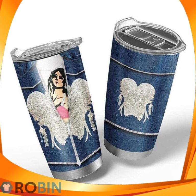Girl Heart Love Tumbler