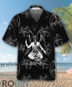 Goat Satan Hawaiian Shirt Cool Goat Shirt