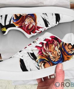 Goku God Saiyan Dragon Ball Super Anime Skate Sneakers