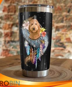 Goldendoodle Dog In Dreamcatcher Tumbler Goldendoodle Dog In Dreamcatcher Tumbler
