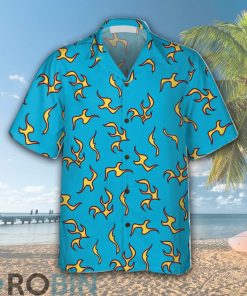 Golf Wang Flame Pattern Hawaiian Shirt