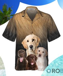 Great Labrador Retriever Dog Hawaiian Shirt