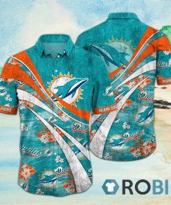 Great Miami Dolphins Hawaiian Summer Shirts