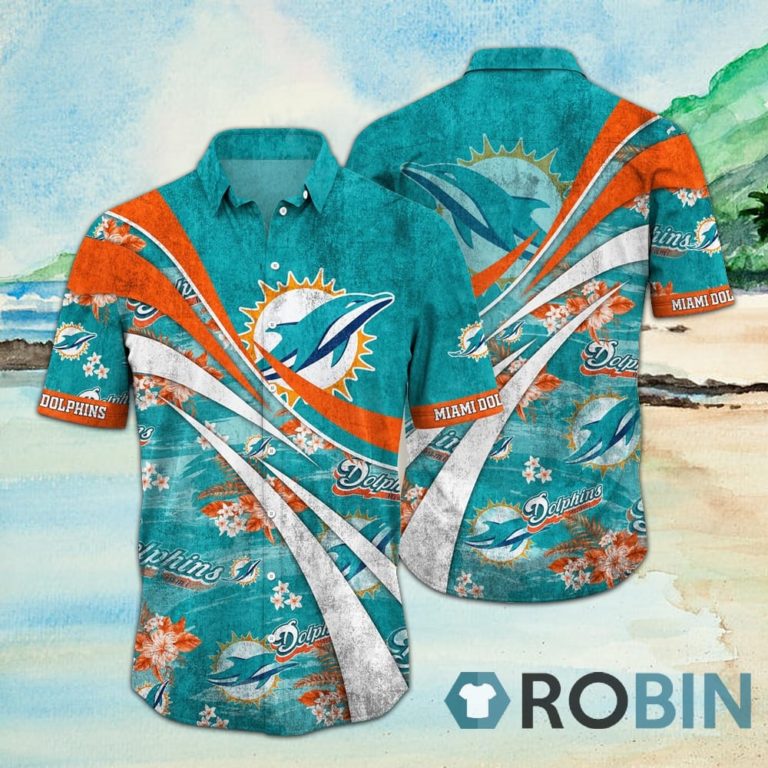 Great Miami Dolphins Hawaiian Summer Shirts