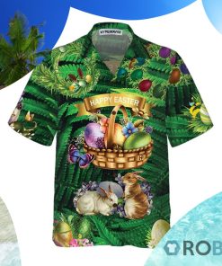 Happy Easter Golden Egg Hawaiian Shirt Happy Easter Golden Egg Hawaiian Shirt