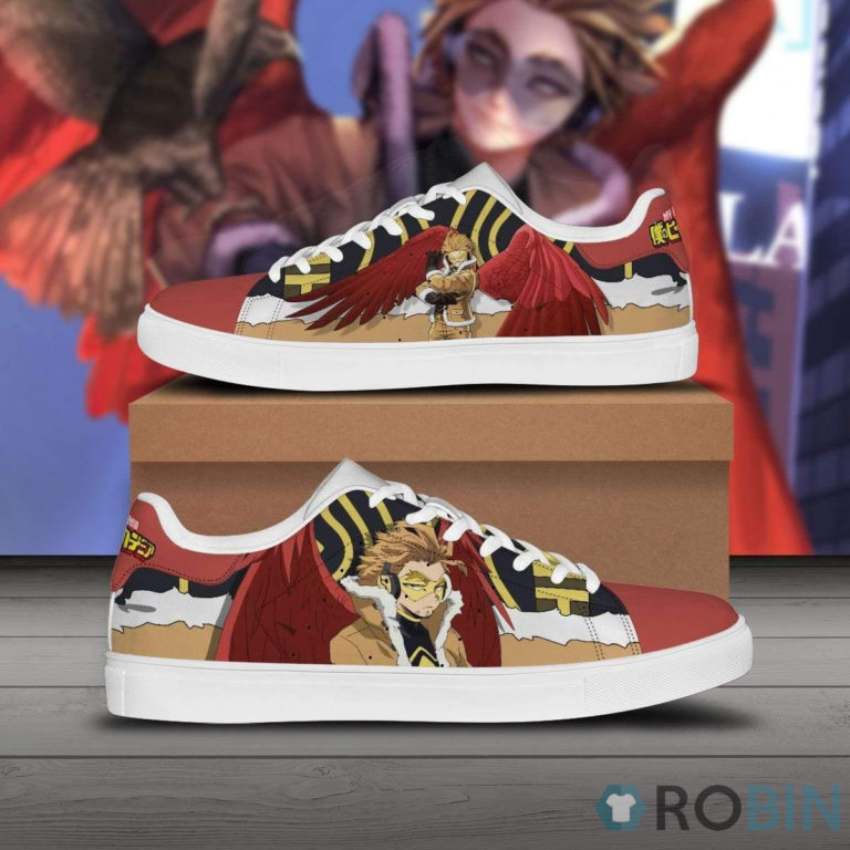 Hawk Shoes Keigo Takami Skate Sneakers My Hero Academia Custom Anime Shoes