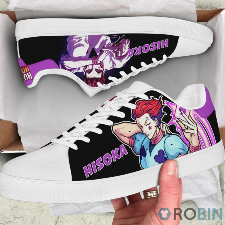 Hisoka Morow Skate Sneakers Hunter x Hunter Custom Anime Shoes