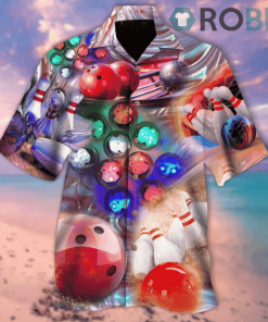 Hologram Super Strike Bowling Hawaiian Shirt