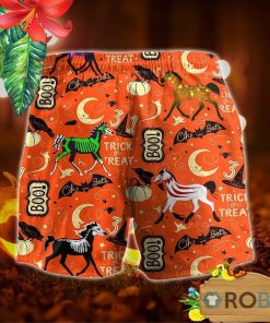 Horse Halloween Hawaii Shirt & Shorts