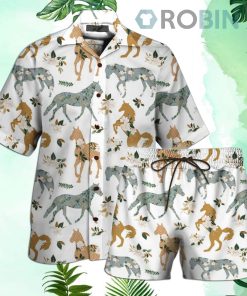 Horse Hawaiian Shirt and Shorts