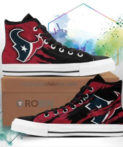 Houston Texans Shoes Custom High Top Sneakers