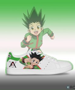 Hunter x Hunter Shoes Anime Skate Sneakers Gon Freecss Hunter x Hunter Shoes Anime Skate Sneakers Gon Freecss