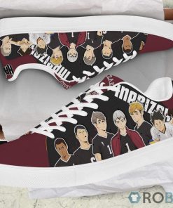 Inarizaki High Skate Sneakers Custom Haikyuu Anime Shoes