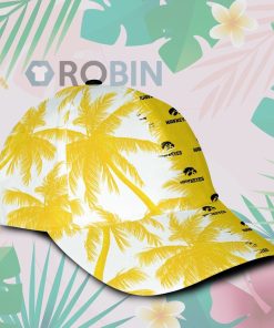 Iowa Hawkeyes Palm Trees Hawaiian Summer Classic Baseball Cap Hat