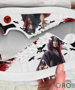 Itachi Custom Skateboarding Shoes Sharingan Naruto Anime Skate Sneakers Itachi Custom Skateboarding Shoes Sharingan Naruto Anime Skate Sneakers