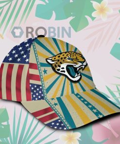 Jacksonville Jaguars Retro Vintage Design Hawaiian Summer Classic Baseball Cap Hat
