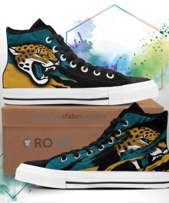 Jacksonville Jaguars Shoes Custom High Top Sneakers