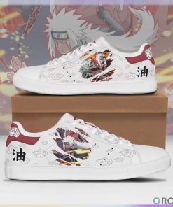 Jiraiya Sneakers Custom Naruto Anime Skateboard Shoes
