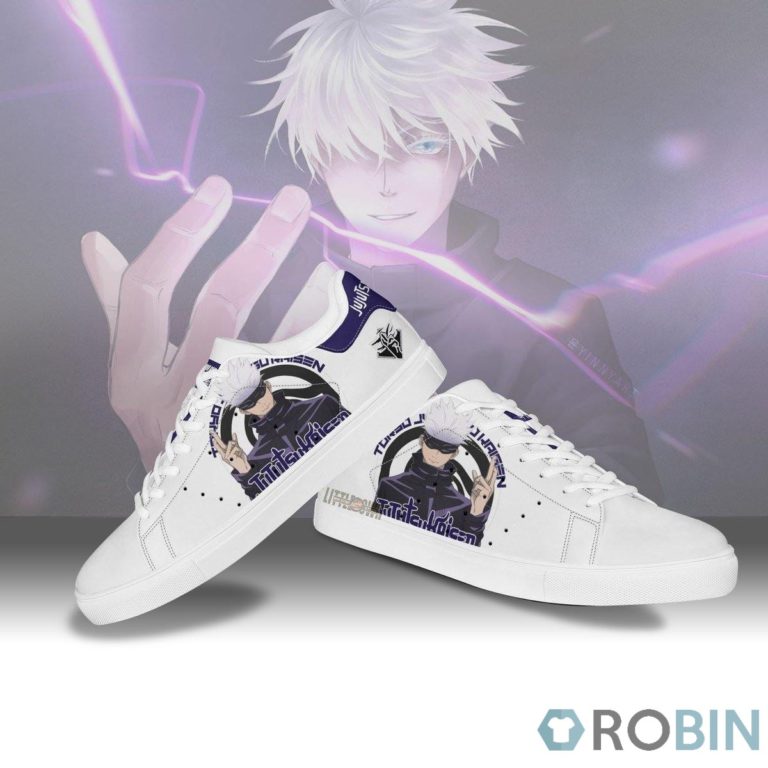 Jujutsu Kaisen Satoru Gojo Skateboarding Shoes – Stan Smith Sneakers