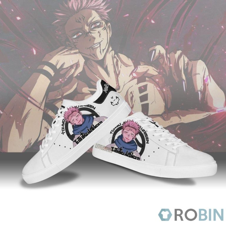 Jujutsu Kaisen Sukuna Ryoumen Skateboarding Shoes – Stan Smith Sneakers
