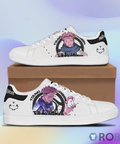 Jujutsu Kaisen Sukuna Ryoumen Skateboarding Shoes – Stan Smith Sneakers Jujutsu Kaisen Sukuna Ryoumen Skateboarding Shoes – Stan Smith Sneakers