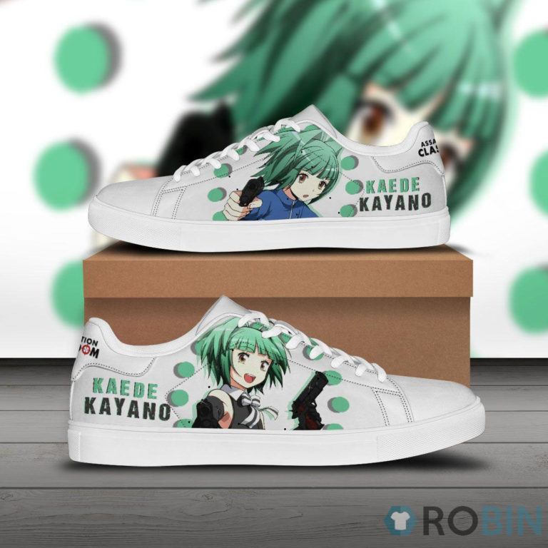 Kaede Kayano Skate Sneakers Assassination Classroom Custom Anime Shoes