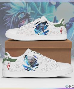 Kakashi Sharingan Sneakers Custom Naruto Anime Skateboard Shoes